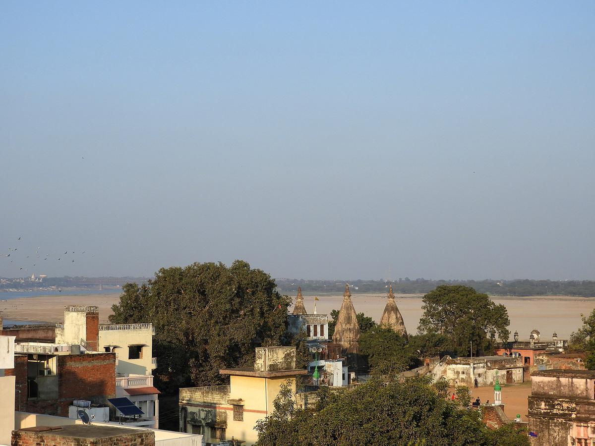 Sandhya Guest House Varanasi Near Ganga River מראה חיצוני תמונה